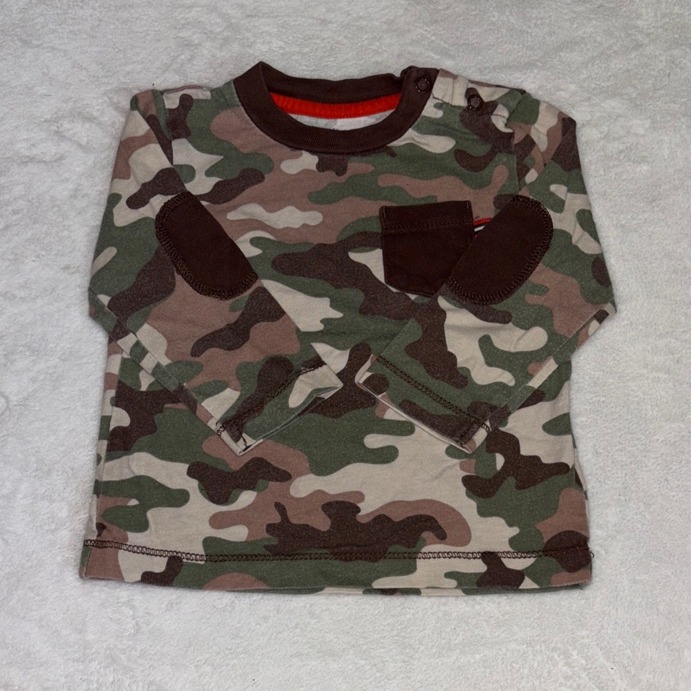 (3 for$10) little me Camouflage Long Sleeve Shirt
